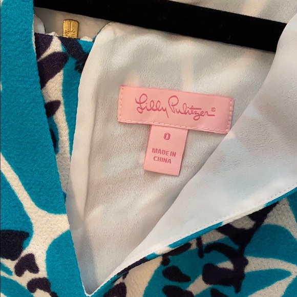 Lilly Pulitzer zebra print dress - Picture 4 of 6